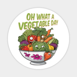 Vegetable Day Magnet